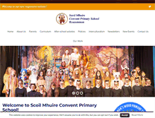 Tablet Screenshot of conventprimaryroscommon.ie